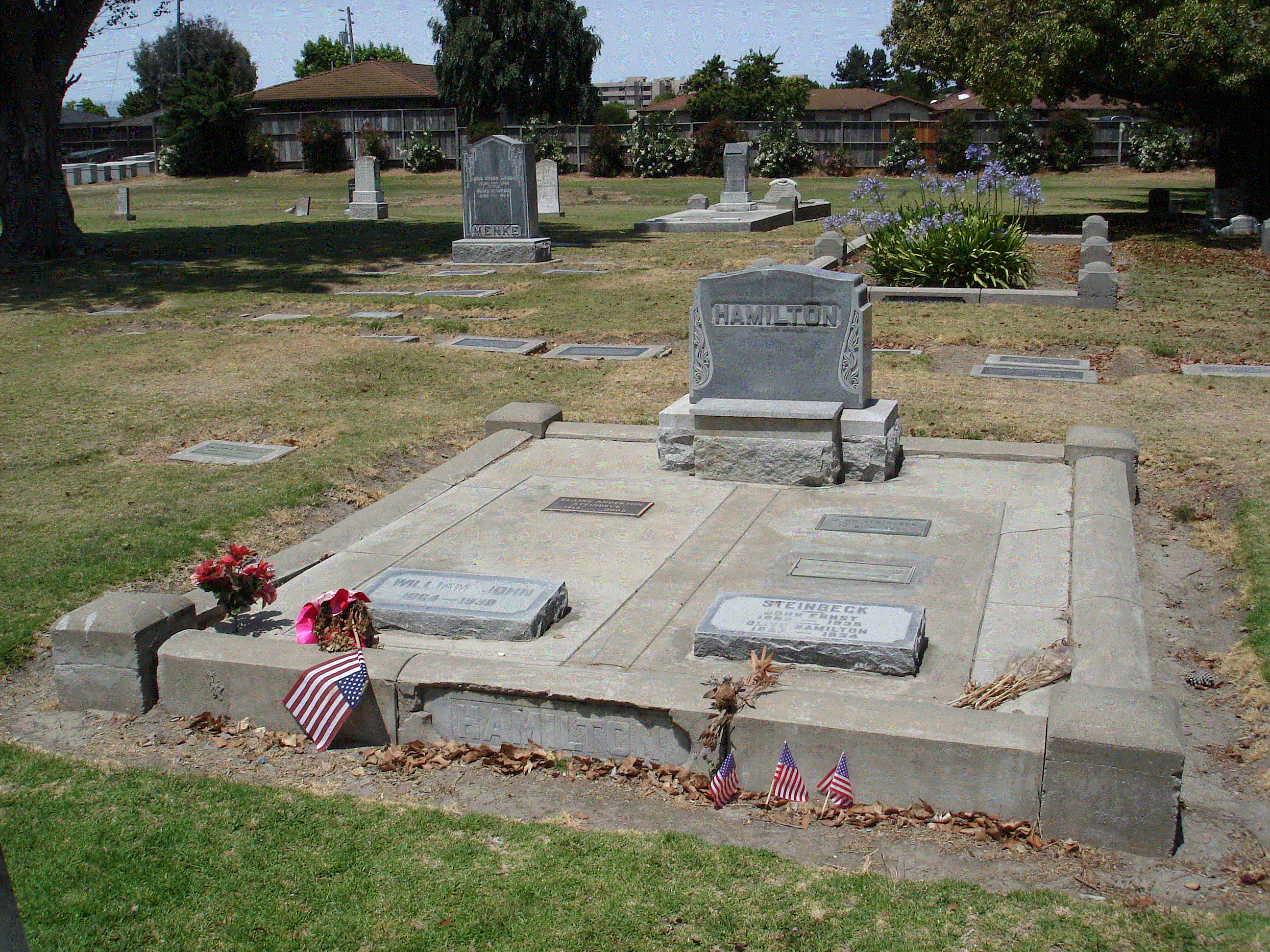 John Steinbecks grave